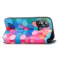 For ZTE Blade L220 CaseNeo Colorful Magnetic Leather Phone Case(Colorful Cube)