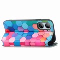 For ZTE Libero 5G IV CaseNeo Colorful Magnetic Leather Phone Case(Colorful Cube)