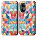 For ZTE Blade A33S CaseNeo Colorful Magnetic Leather Phone Case(Magic Space)