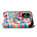For ZTE Blade A33S CaseNeo Colorful Magnetic Leather Phone Case(Magic Space)