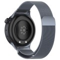 For vivo Watch 3 Milan Magnetic Steel Mesh Watch Band(Gray)