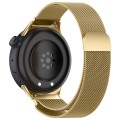 For vivo Watch 3 Milan Magnetic Steel Mesh Watch Band(Gold)