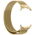 For vivo Watch 3 Milan Magnetic Steel Mesh Watch Band(Gold)