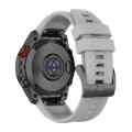 For Garmin Epix Gen2 / Epix Pro Gen2 47mm Solid Color Black Buckle Silicone Quick Release Watch Band