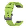 For Garmin Forerunner 965 / 955 / 945 / 935 Solid Color Black Buckle Silicone Quick Release Watch Ba