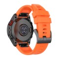 For Garmin Forerunner 965 / 955 / 945 / 935 Solid Color Black Buckle Silicone Quick Release Watch Ba