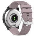 For Garmin D2 Air X10 43mm Cross Texture Silicone Watch Band(Purple)