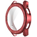 For Xiaomi Watch S3 Full Package TPU Electroplated Watch Protective Case(Red)