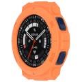 For Amazfit Active Edge A2212 Armored Hollow Half Pack TPU Watch Protective Case(Orange)