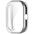 For Redmi Watch 4 Full Package TPU Electroplated Watch Protective Case(Silver)