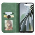 For ZTE Libero 5G IV Retro Skin Feel Magnetic Leather Phone Case(Green)