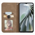For ZTE Libero 5G IV Retro Skin Feel Magnetic Leather Phone Case(Brown)