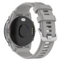 For  Garmin Descent G1 Solar Letel 22mm Solid Color Silicone Watch Band(Light Gray)