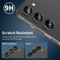 For Samsung Galaxy A35 ENKAY Hat-Prince 9H Rear Camera Lens Aluminium Alloy Tempered Glass Film(Lemo