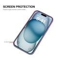 For iPhone 13 Pro Max ENKAY Hat-Prince MagSafe Rainbow Gradient Silicone Phone Case with Lens Film(O