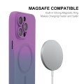 For iPhone 13 Pro Max ENKAY Hat-Prince MagSafe Rainbow Gradient Silicone Phone Case with Lens Film(G