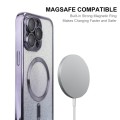 For iPhone 14 Pro ENKAY Hat-Prince Magnetic Glitter Plated Shockproof Phone Case with Lens Film(Gree
