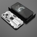 For  Huawei Pura 70 Supersonic Armor PC Hybrid TPU Phone Case(Silver)