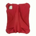 For iPad Air 2022 / 2020 5 10.9 360 Rotation Aircraft Holder EVA Shockproof Tablet Case(Red)