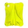 For iPad 10th Gen 10.9 2022 360 Rotation Aircraft Holder EVA Shockproof Tablet Case(Yellow)