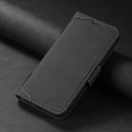 For iPhone 12 Pro Max SUTENI J07 Multifunctional Horizontal Flip Magsafe Leather Phone Case(Black)