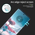 For Motorola Moto Edge 40 Neo PINWUYO 9H 3D Hot Bending Tempered Glass Film(Black)