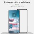For Motorola Moto Edge 40 Neo MOFI 9H 3D Hot Bending Tempered Glass Film(Black)