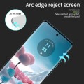 For Motorola Moto Edge 40 Neo MOFI 9H 3D Hot Bending Tempered Glass Film(Black)
