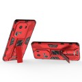 For OPPO Reno11 Pro Global Supersonic Armor PC Hybrid TPU Phone Case(Red)