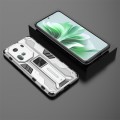 For OPPO Reno11 Global Supersonic Armor PC Hybrid TPU Phone Case(Silver)