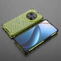 For Realme 12 Pro Shockproof Honeycomb Phone Case(Green)