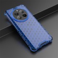For Realme 12 Pro Shockproof Honeycomb Phone Case(Blue)
