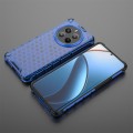 For Realme 12 Pro Shockproof Honeycomb Phone Case(Blue)