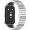 For Samsung Galaxy Fit 3 SM-R390 One Bead Stainless Steel Metal Watch Band(Silver)