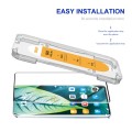 For vivo X100 / X100 Pro ENKAY Easy Install Hot Bending Full Coverage Side Glue Tempered Glass Film