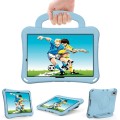 For Xiaomi Redmi Pad SE 11 2023 Handle Football Shaped EVA Shockproof Tablet Case(Light Blue)