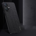 For Xiaomi Redmi 13C 5G Tree Bark Leather Shockproof Phone Case(Grey)