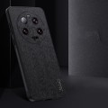 For Xiaomi 13 Ultra Tree Bark Leather Shockproof Phone Case(Black)