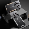 For Xiaomi 14 Ultra Blade Series TPU Hybrid Metal Phone Case(Gold)