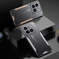 For Xiaomi 14 Pro Blade Series TPU Hybrid Metal Phone Case(Gold)
