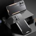 For Xiaomi Mi 11T Blade Series TPU Hybrid Metal Phone Case(Silver)