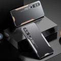 For Xiaomi Mi 10 Blade Series TPU Hybrid Metal Phone Case(Blue)