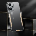 For Xiaomi Redmi Note 12T Pro Blade Series TPU Hybrid Metal Phone Case(Gold)