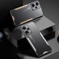 For Xiaomi Redmi Note 11T Pro Blade Series TPU Hybrid Metal Phone Case(Silver)