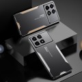 For Xiaomi Redmi K70E Blade Series TPU Hybrid Metal Phone Case(Gold)