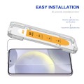 For Samsung Galaxy S24 5G ENKAY Easy Install 0.18mm High Alumina Silicon Full Glass Film, Support Ul