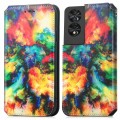 For TCL 40 NXTpaper 5G CaseNeo Colorful Magnetic Leather Phone Case(Colorful Clouds)