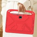 For Honor Pad 9 12.1 Handle EVA Shockproof Tablet Case with Holder(Red)