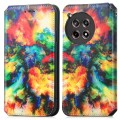 For OnePlus Ace 3 CaseNeo Colorful Magnetic Leather Phone Case(Colorful Cloud)