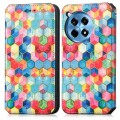 For OnePlus 12R CaseNeo Colorful Magnetic Leather Phone Case(Magic Space)
